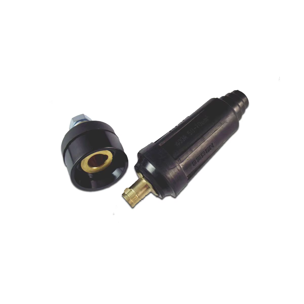 Welding Cable Panel Connector Plug Socket Set 200Amp
